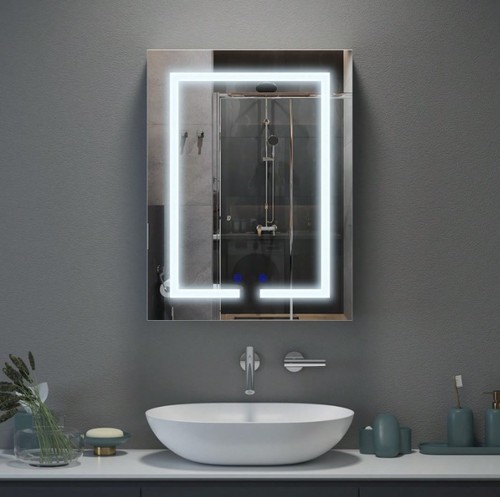 Led bathroom mirror cabinet - led,