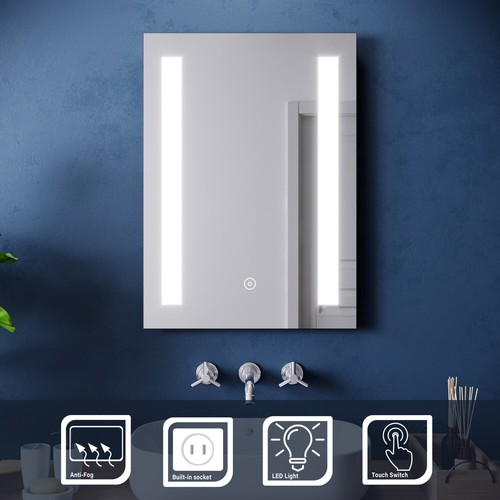 Led bathroom mirror with - bathroom,