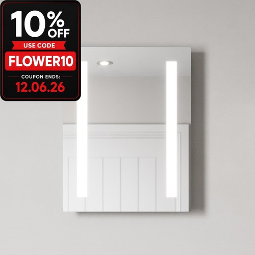 390 500mm bathroom mirror - 500mm,
