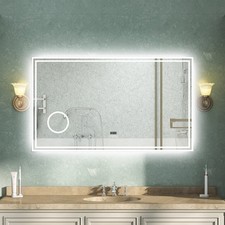 LED Illuminated Bathroom