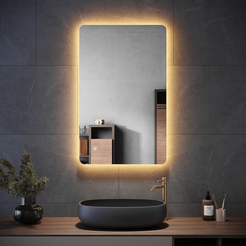 Elegant led bathroom mirror - led,