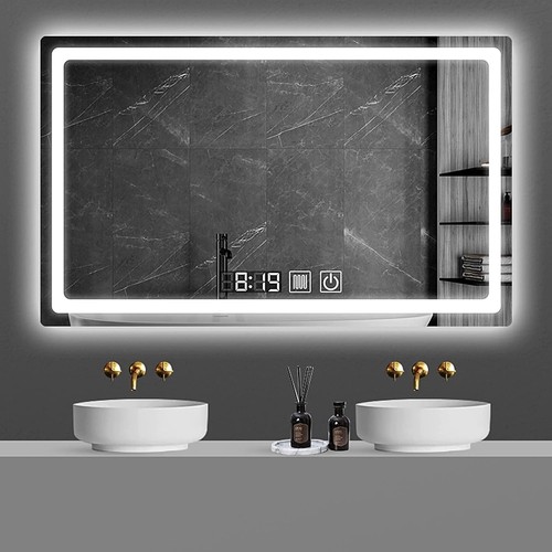 Bathroom led mirror - mirror, with