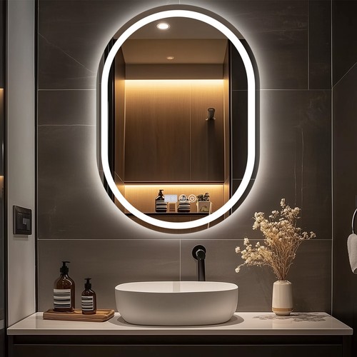 Led bathroom mirror with - mirror,