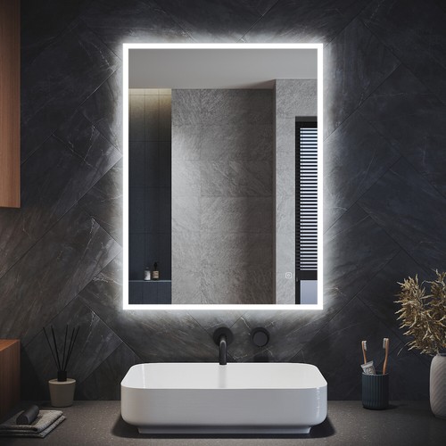 Led bathroom mirror with - bathroom,