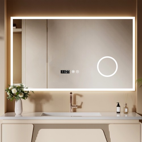 Led bathroom mirror touch - mirror, w/