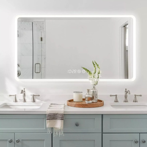 Led bathroom mirror with touch - led,