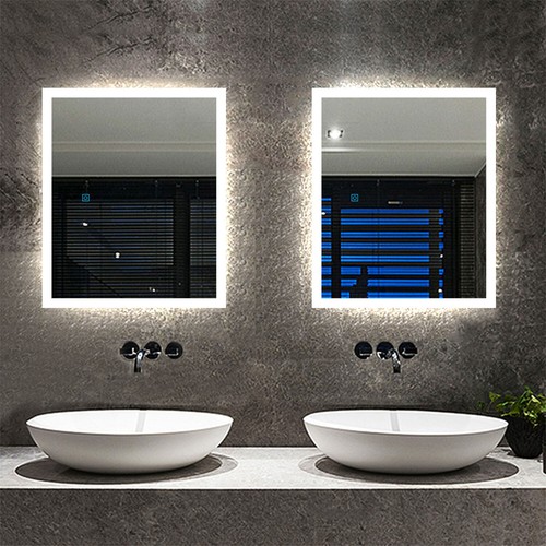 Illuminated bathroom mirror - bathroom,